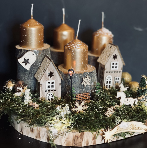 Adventní svícen — foto 1