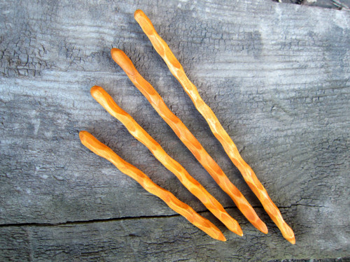 Buková hůlka do vlasů - 16 cm