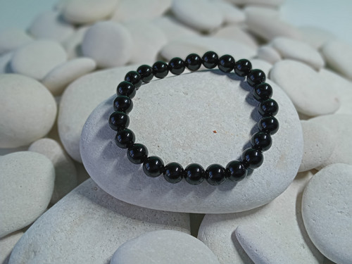 Minerální náramek obsidián
