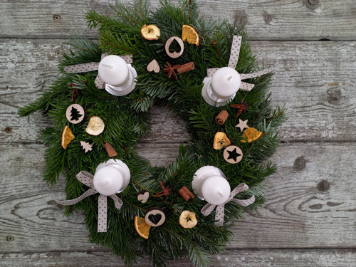 15 Adventní věnec — foto 1