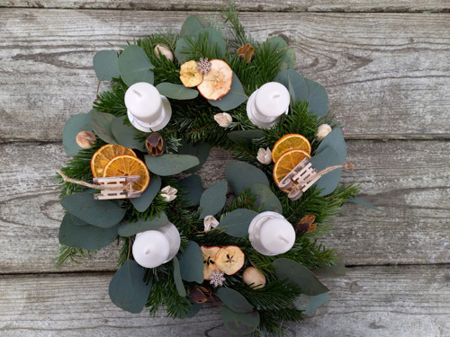 3E Adventní věnec — foto 1