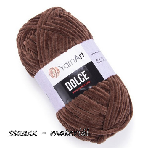 Příze DOLCE ~ 791 ~ hnědá — foto 1
