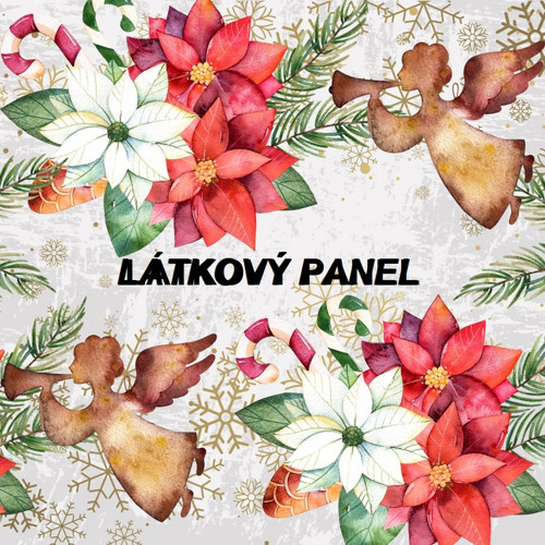 Bavlněný panel 30x30 cm - skladem — foto 1