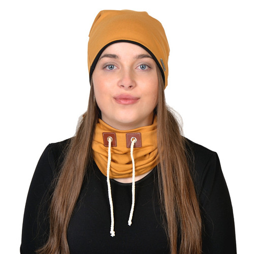 Bavlněný nákrčník AVA /písková