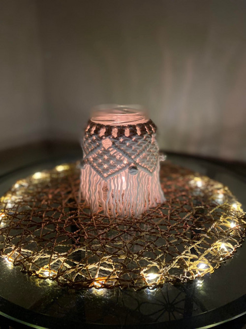 Macrame lucerna — foto 1