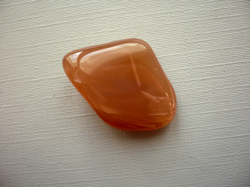 Troml. - měsíční kámen oranžový 27 mm, č.6