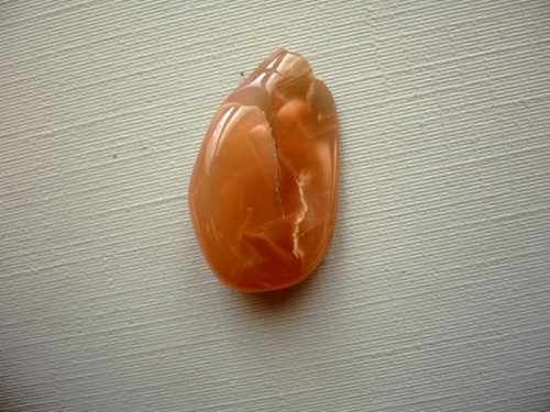 Troml. - měsíční kámen oranžový 24 mm, č.20