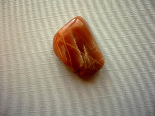Troml. - měsíční kámen oranžový 19 mm, č.23