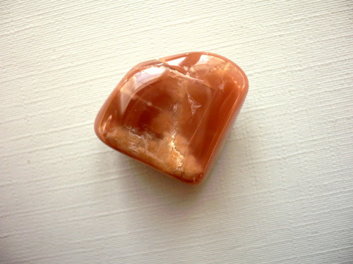 Troml. - měsíční kámen oranžový 21 mm, č.38