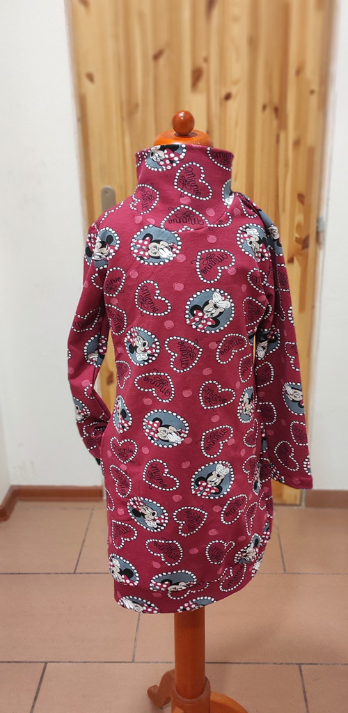 Mikino šaty Mickey červený — foto 1