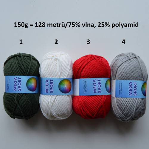 Mega Sport 150g,75% vlna