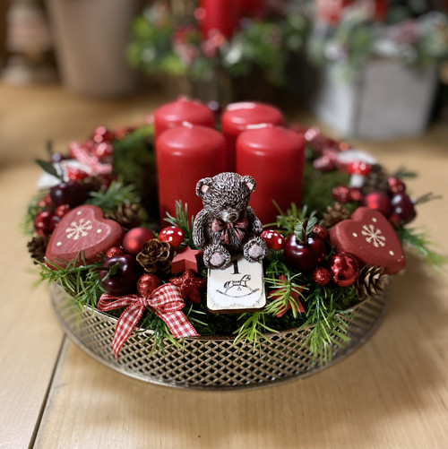 Adventní věnec s čísly — foto 1