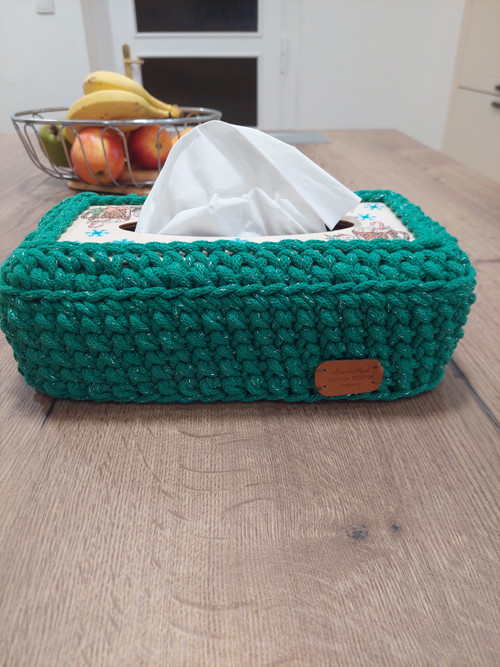 Obal na kapesníčky vánoční
