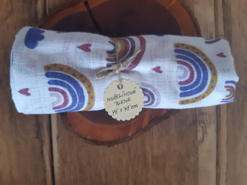 Mušelínová plena — foto 1