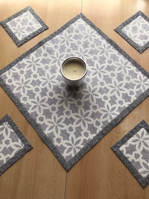 Šedá geometrie — foto 1