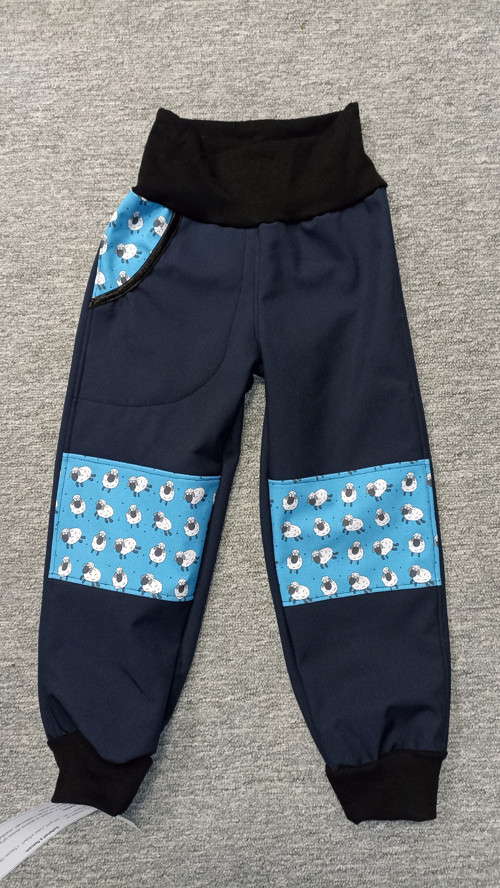 Zimní soft kalhoty vel.110