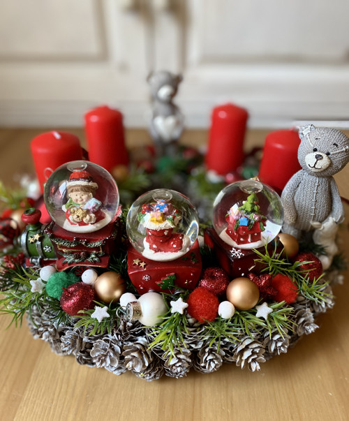 Adventní pohádkový věnec — foto 1