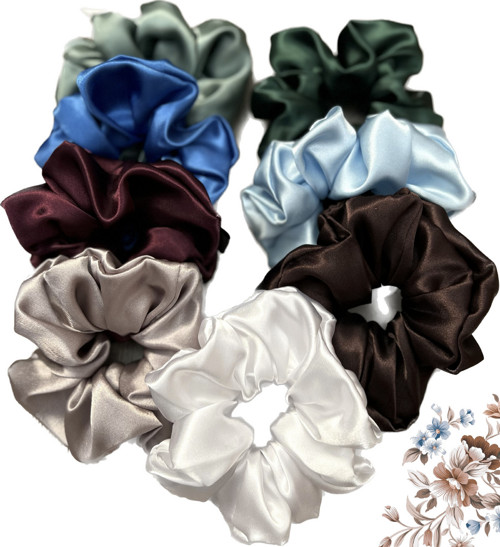 Scrunchie gumičky - velké