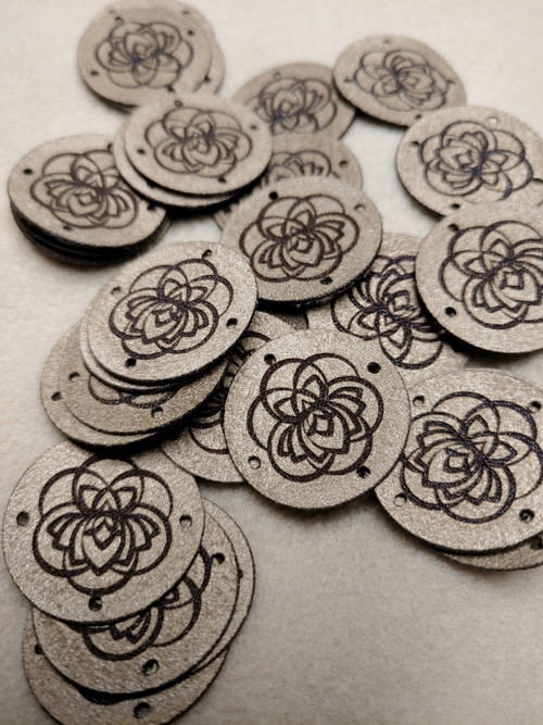 Kožený štítek 10x70 mm 10 ks