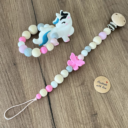 Sada klipu a kousátka “unicorn” — foto 1