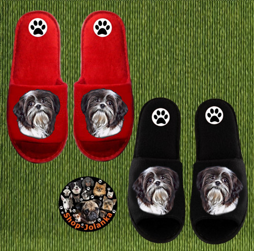 Shih-Tzu Bačkůrky- Pantofle