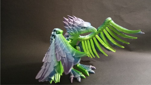 Flexi Bájný Fénix - 21 cm - 3D tisk — foto 1