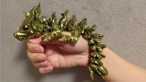 Mládě Lesního Draka - 22 cm - 3D Tisk — foto 1