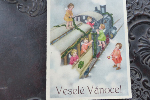 Veselé Vánoce!...stará pohlednice