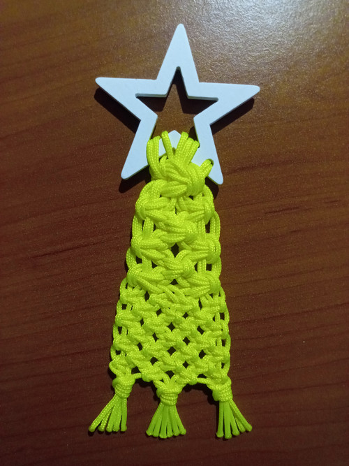 Stromeček drhaný žlutý 13cm