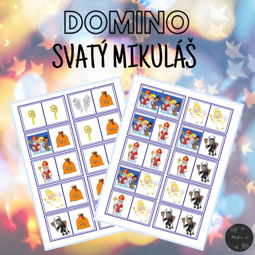 Svatý Mikuláš, domino — foto 1