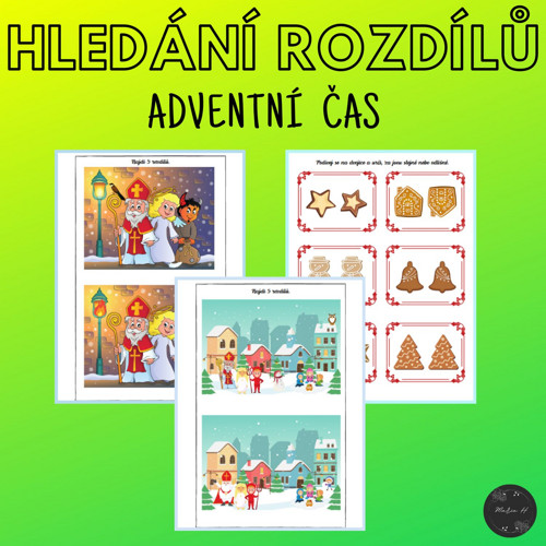 Najdeš rozdíly? Adventní čas — foto 1