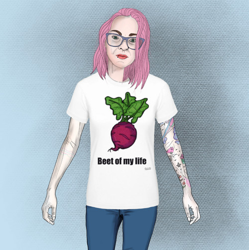 Dámské tričko Beet of my life