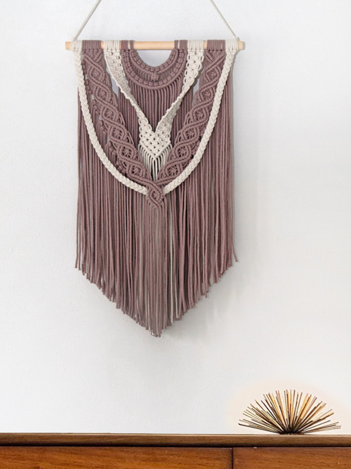 Macramé - závěsná dekorace — foto 1