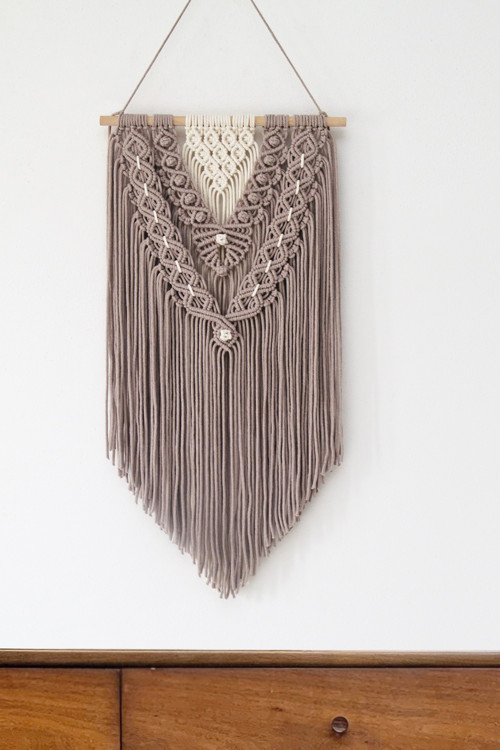Macramé - závěsná dekorace — foto 1