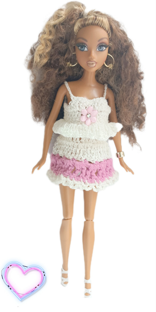Šaty na barbie, my scene