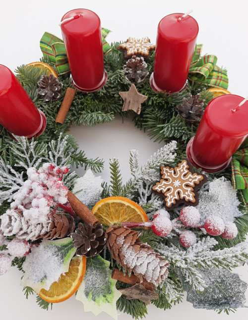 Adventní věnec-staročeský 2