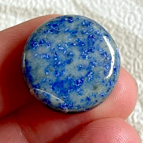 Lapis Lazuli kabošon (19x5mm)