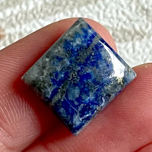 Lapis Lazuli kabošon (13,5x13x3,5mm)