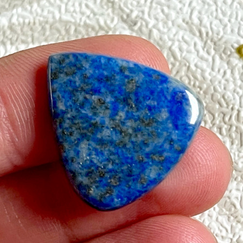 Lapis Lazuli kabošon (22,5x21x3mm)