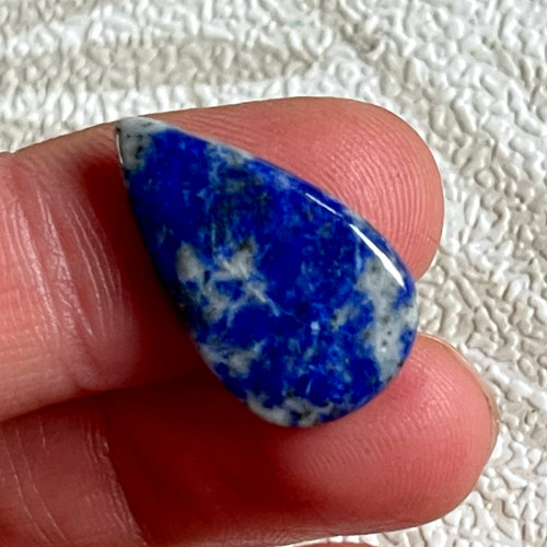 Lapis Lazuli kabošon (22x13x3mm)