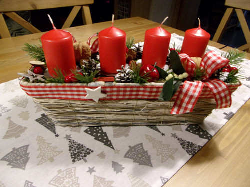 Advent - svícen