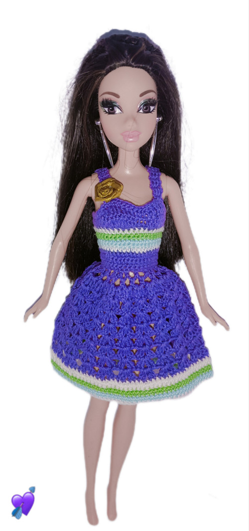 Šaty na barbie, my scene