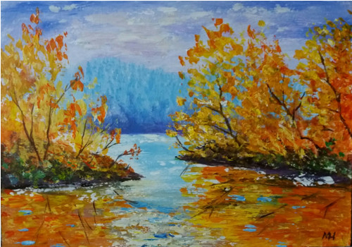 Podzimní nálada_21x30 cm