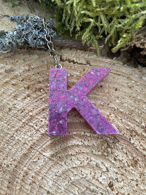 Klíčenka písmenko K — foto 1