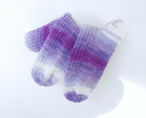 Pletené ponožky délka chodidla 23 - 24 cm