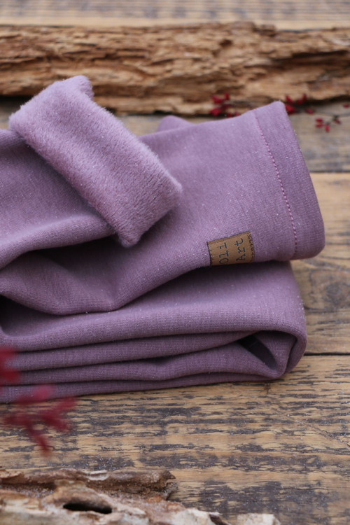 Termolegíny/warmkeeper dětské - mauve — foto 1