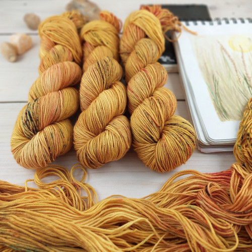 LUJZA - ručně barvené merino extra jemné