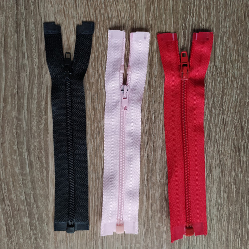 Otevřený zip 12cm do mikin, bund pro Tonner a BJD