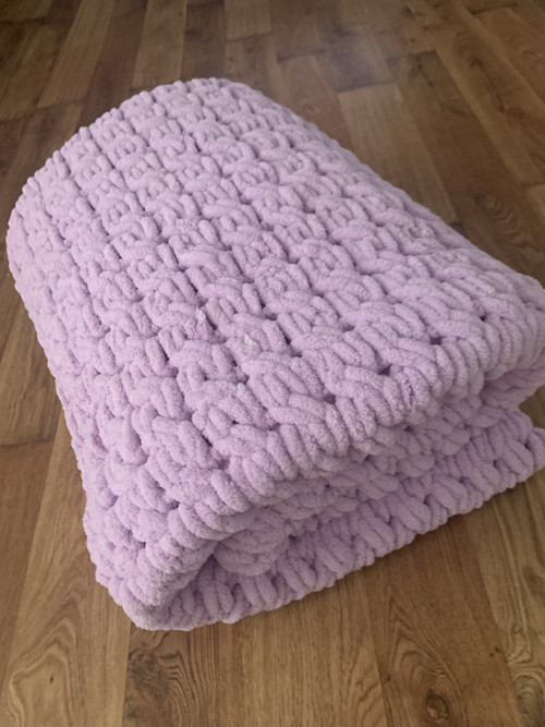 Deka Puffy jemně starorůžová 130x180 cm