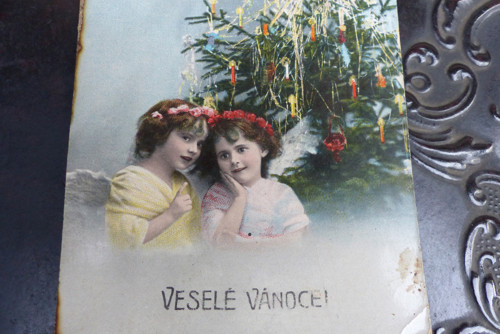 Veselé Vánoce!...stará pohlednice